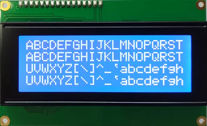 LCD کاراکتری مزایا