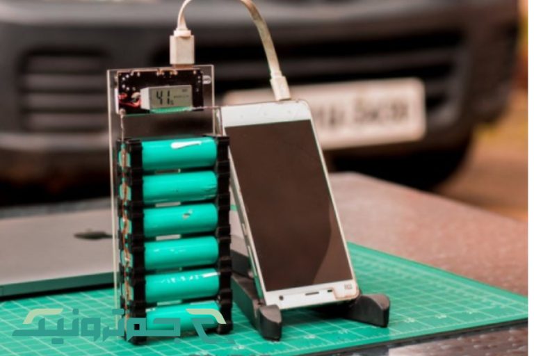 Materials needed to build a power bank using AA batteries