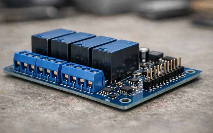 What is a relay board and what is it used for?